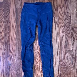 blue leggings